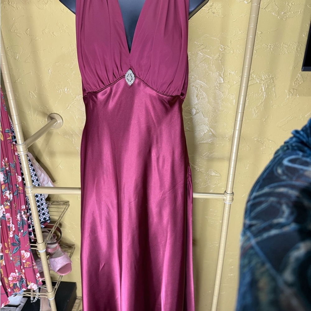 Cinderella Mauve Wedding Dress
